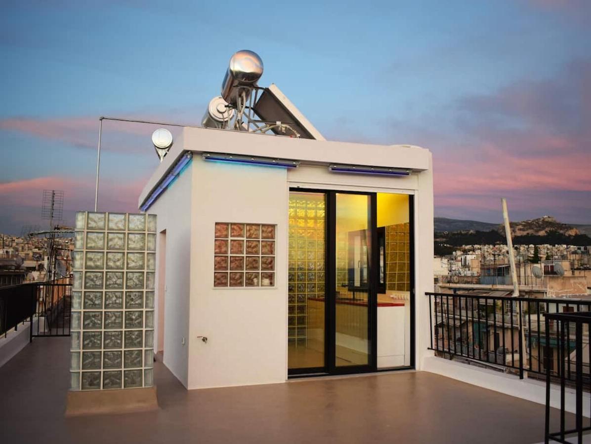 Rooftop Studio Breathtaking Views By Ghh Atina Dış mekan fotoğraf